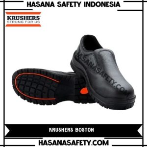 Sepatu Safety Krushers Boston Black