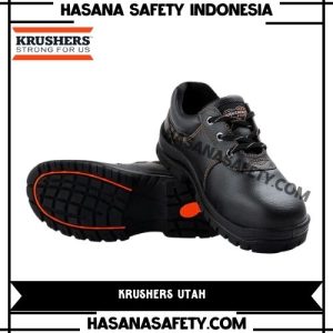 Sepatu Safety Krushers Utah Black