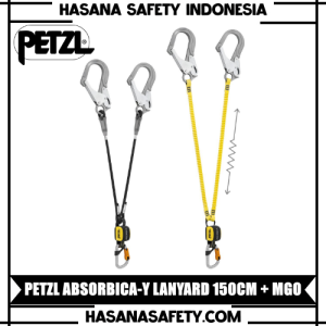 PETZL ABSORBICA-Y LANYARD 150CM + MGO