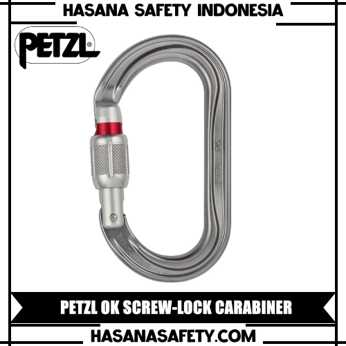 PETZL OK SCREW-LOCK CARABINER