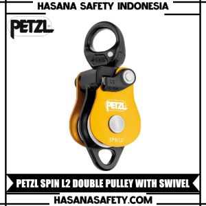 PETZL SPIN L2 DOUBLE PULLEY WITH SWIVEL